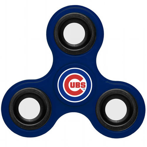 MLB Chicago Cubs 3 Way Fidget Spinner F44 - Royal